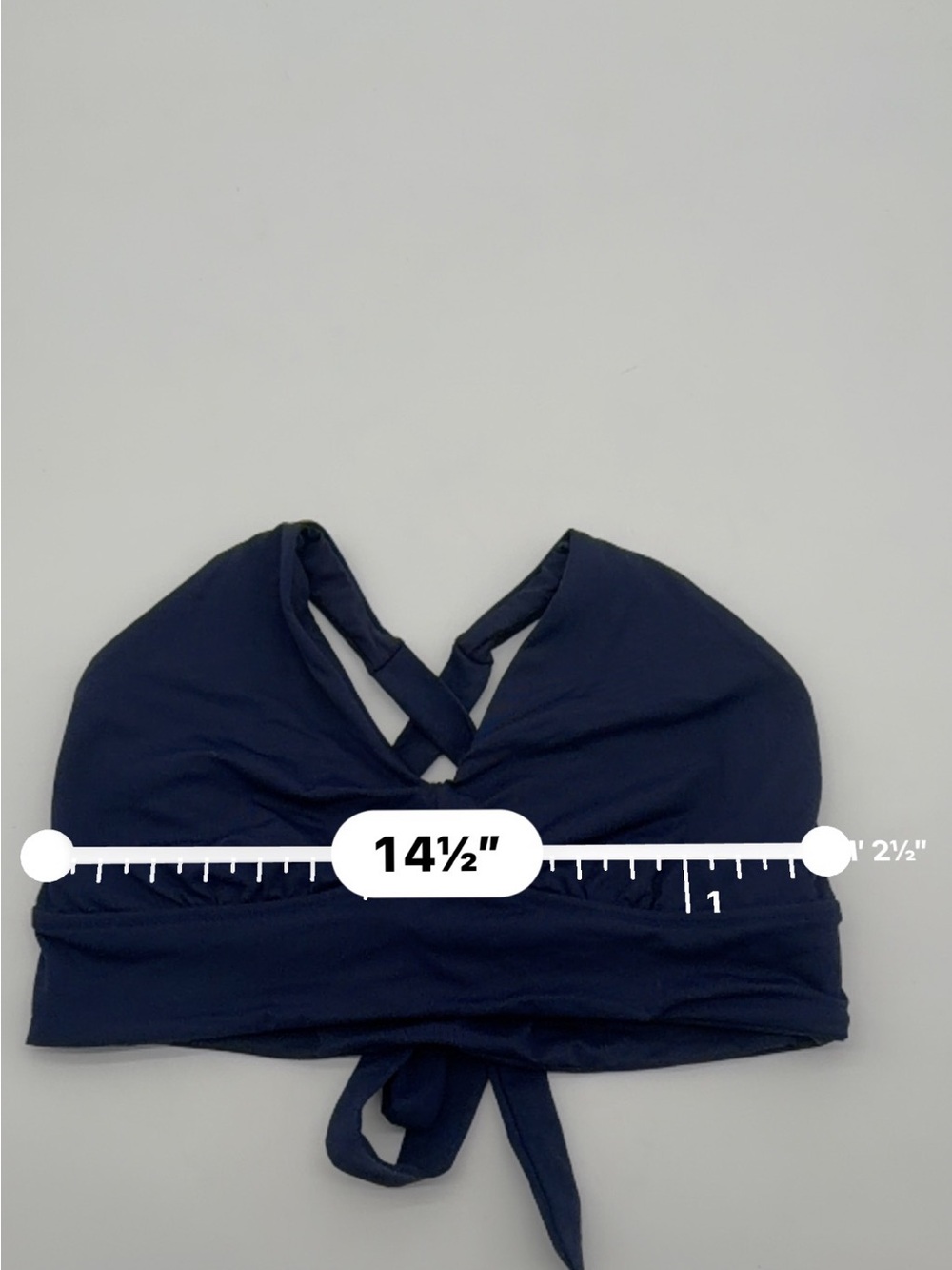 Athleta Navy Bikini Top - Picture 4 of 4